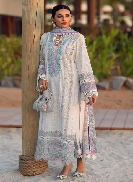 NJ 44 Noor Jahan Cotton Embroidery Salwar Kameez Wholesale Online